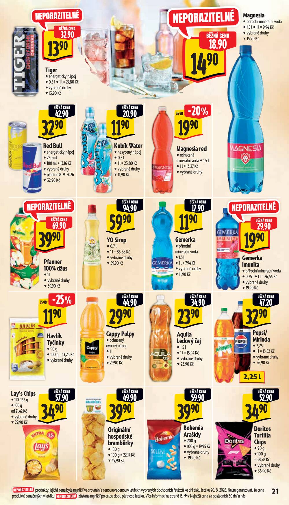 Leták Albert - Albert Supermarket od 26.8. do 1.9.2026 - strana 27 Leták Albert - Albert Supermarket od 26.8. do 1.9.2026 - strana 27