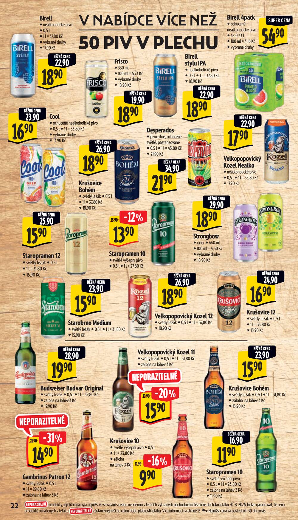 Leták Albert - Albert Supermarket od 26.8. do 1.9.2026 - strana 28 Leták Albert - Albert Supermarket od 26.8. do 1.9.2026 - strana 28