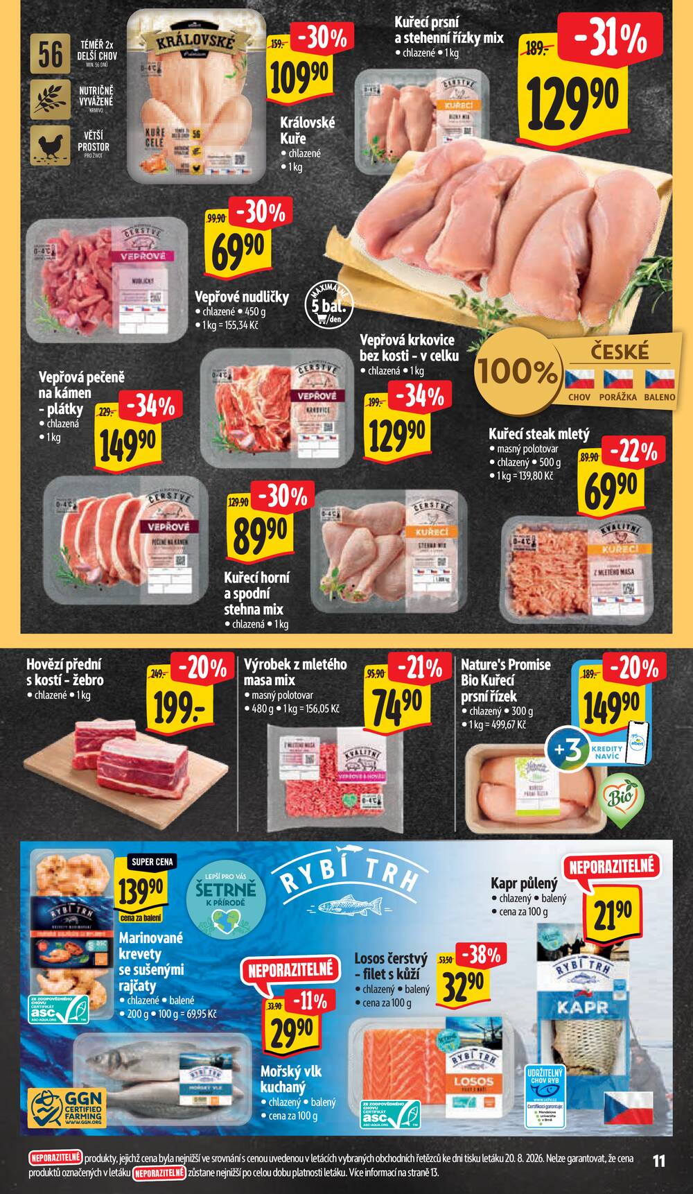 Albert Supermarket Jihomoravský od 26.8. do 1.9.2026