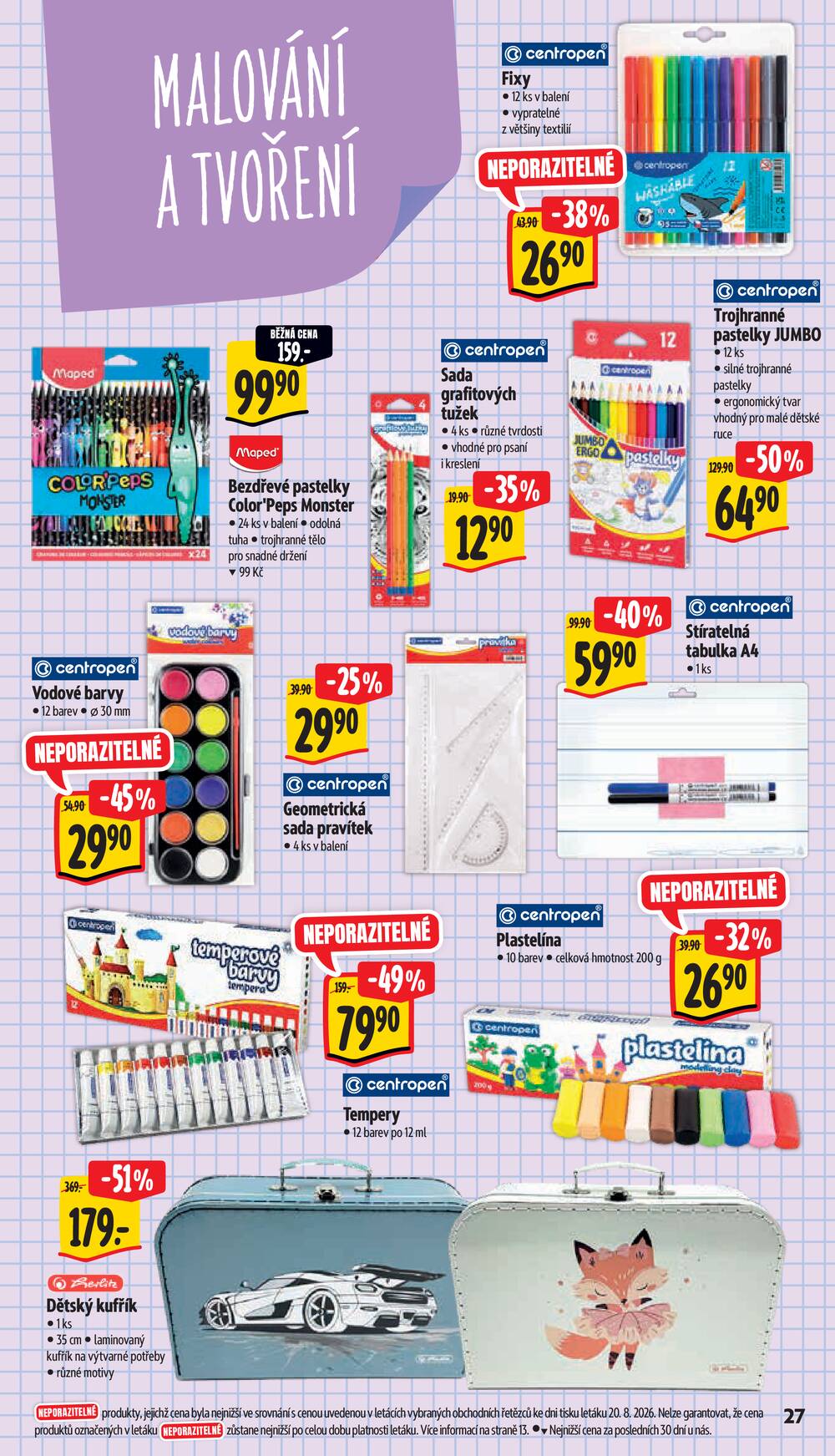 Albert Supermarket Jihomoravský od 26.8. do 1.9.2026