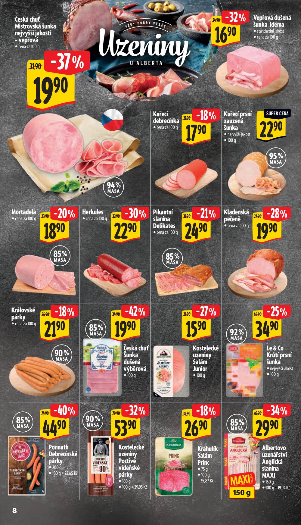 Albert  Hypermarket od 26.8. do 1.9.2026