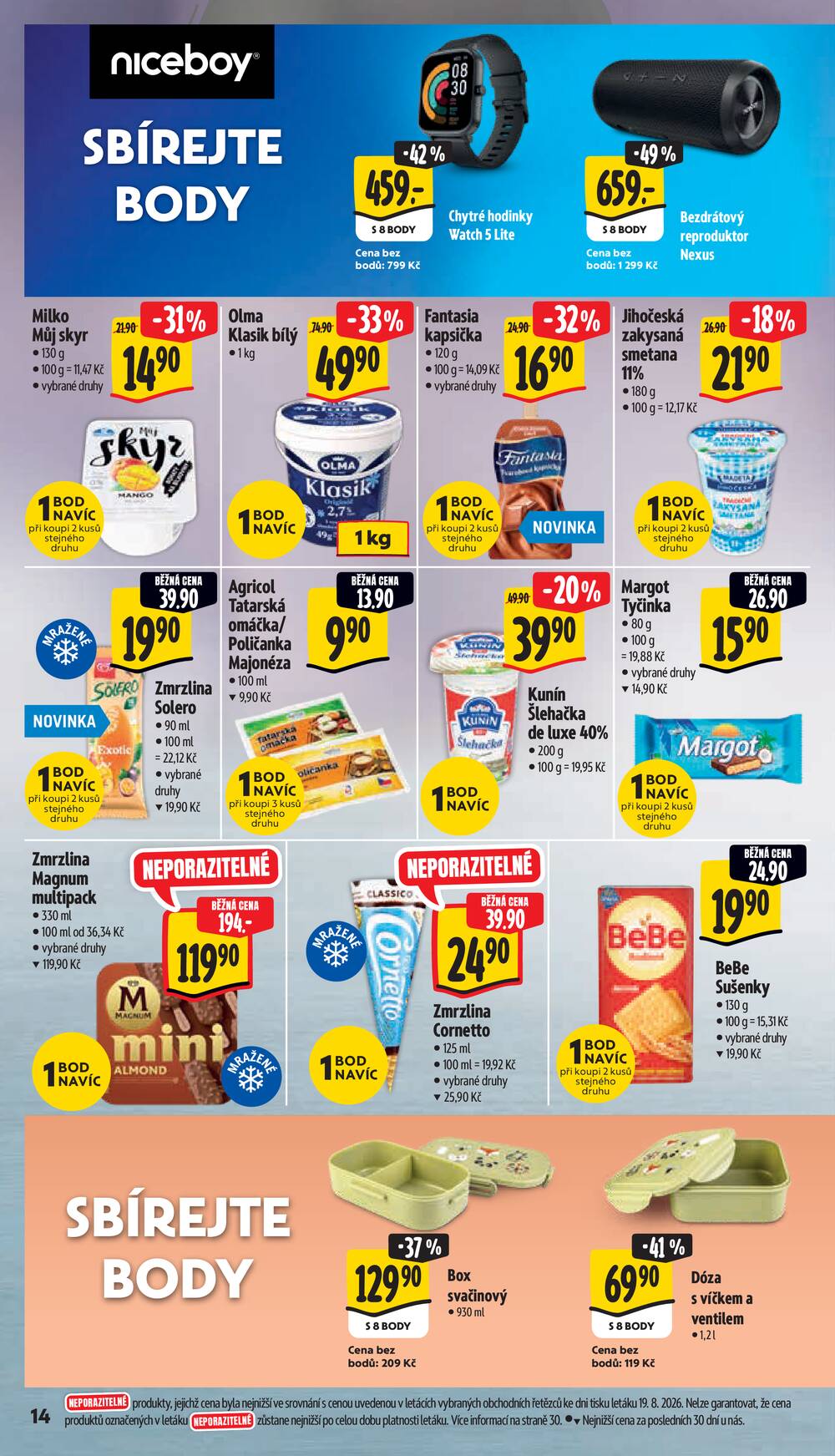 Albert  Hypermarket od 26.8. do 1.9.2026
