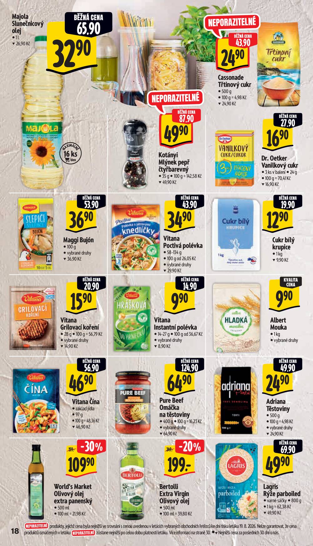 Albert  Hypermarket od 26.8. do 1.9.2026