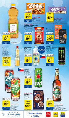 Tesco hypermarkety od 26.8. do 1.9.2026
