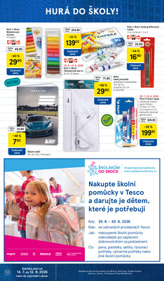 Tesco hypermarkety od 26.8. do 1.9.2026