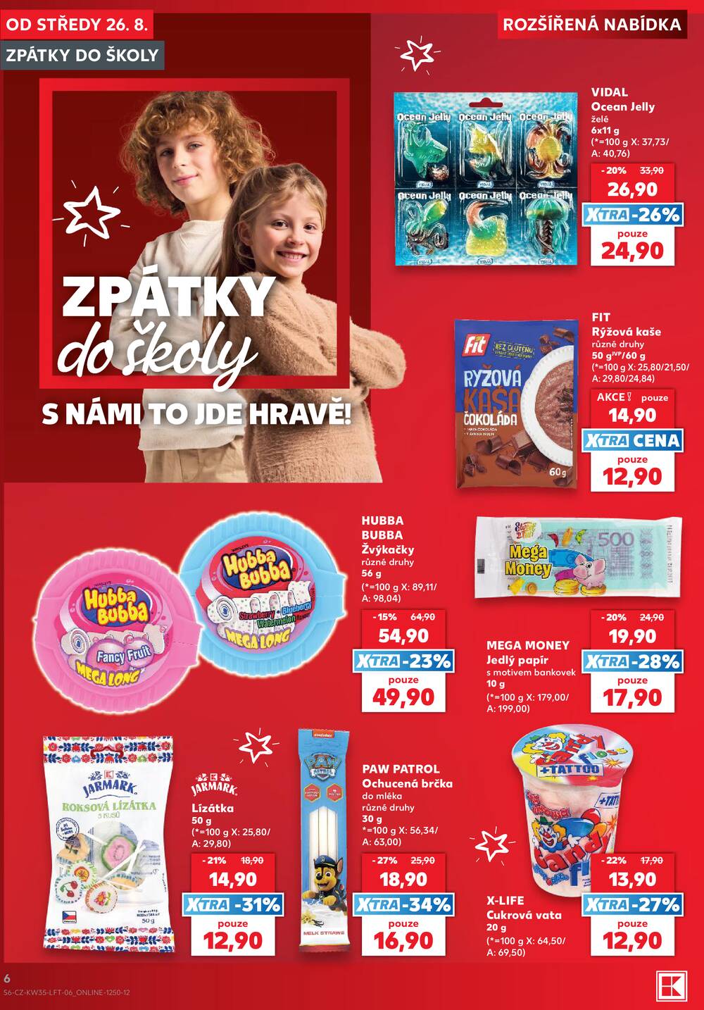 Leták Kaufland - Kaufland 26.8. - 1.9. - Kaufland - Louny - strana 6 Leták Kaufland - Kaufland 26.8. - 1.9. - Kaufland - Louny - strana 6