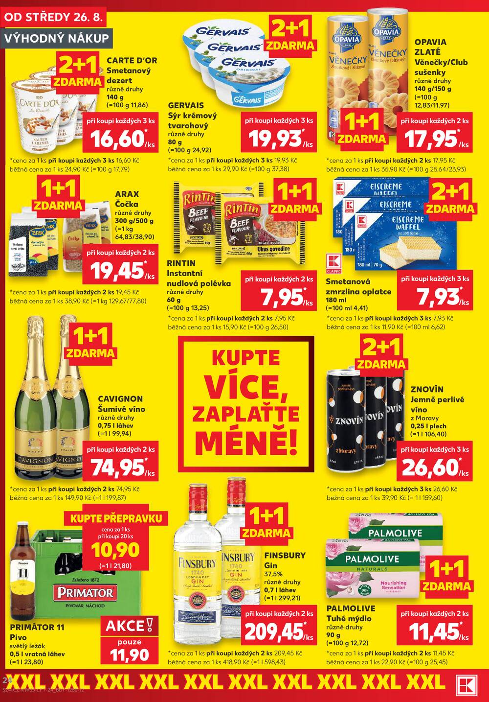 Leták Kaufland - Kaufland 26.8. - 1.9. - Kaufland - Louny - strana 24