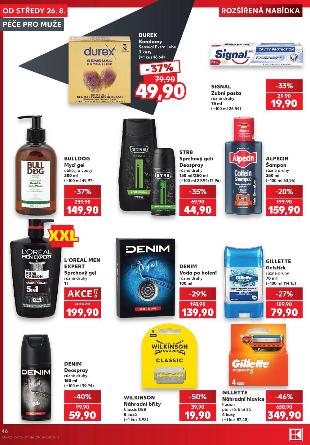 Leták Kaufland - Kaufland 26.8. - 1.9. - Kaufland - Praha 12 (Modřany) - strana 46 Leták Kaufland - Kaufland 26.8. - 1.9. - Kaufland - Praha 12 (Modřany) - strana 46