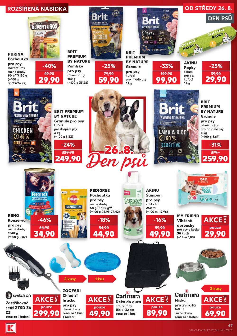 Kaufland 26.8. - 1.9. - Kaufland - Strakonice