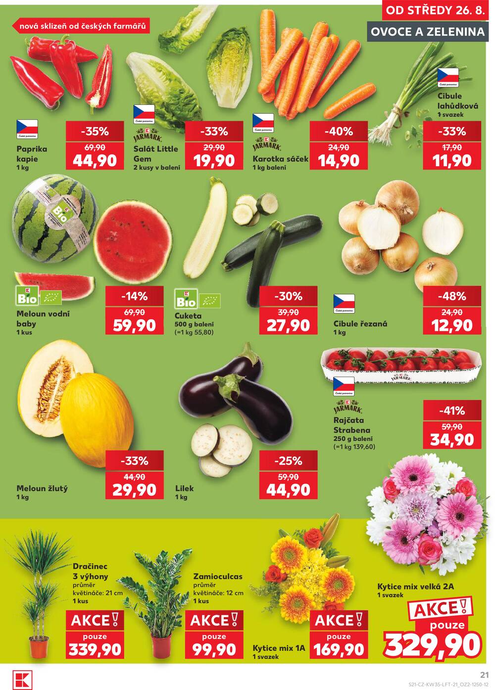 Leták Kaufland - Kaufland 26.8. - 1.9. - Kaufland - Praha 5 (Stodůlky) - strana 21 Leták Kaufland - Kaufland 26.8. - 1.9. - Kaufland - Praha 5 (Stodůlky) - strana 21