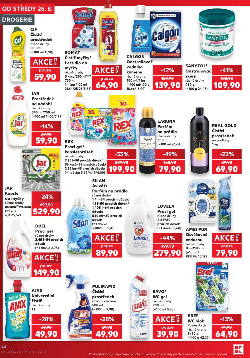 Kaufland 26.8. - 1.9. - Kaufland - Praha 8 (Libeň)