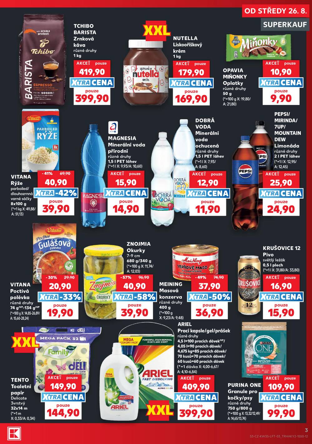 Kaufland 26.8. - 1.9. - Kaufland - Litoměřice