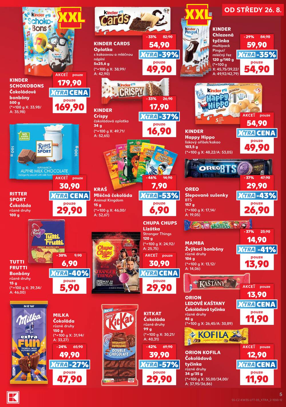 Kaufland 26.8. - 1.9. - Kaufland - Litoměřice