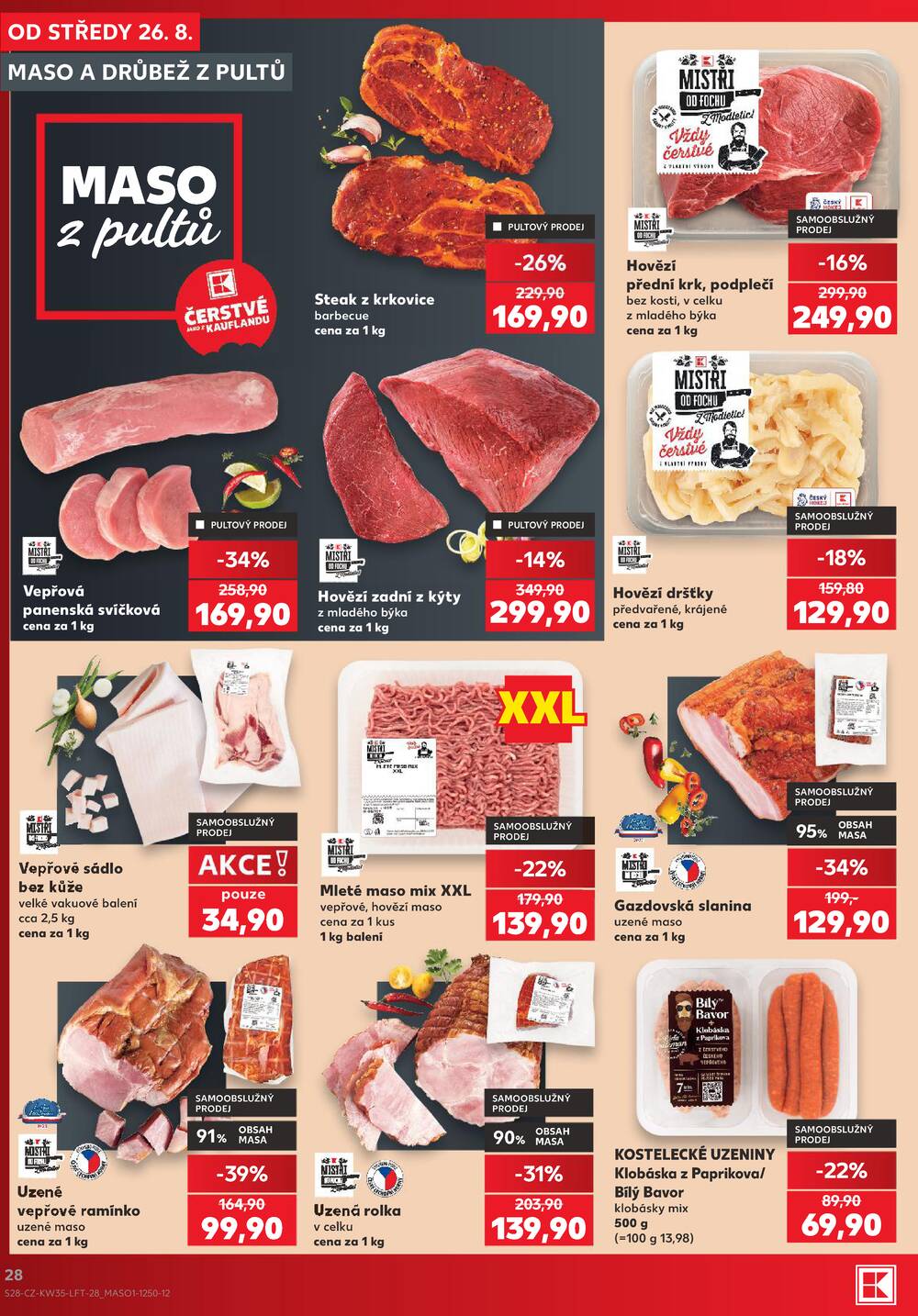 Kaufland 26.8. - 1.9. - Kaufland - Teplice (Čs. Dobrovolců)