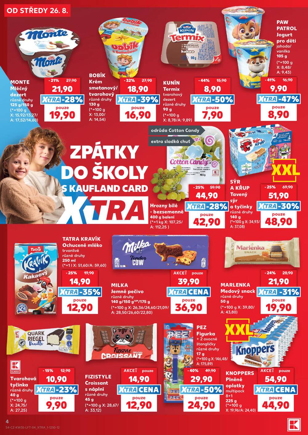 Kaufland 26.8. - 1.9. - Kaufland Moravská Třebová