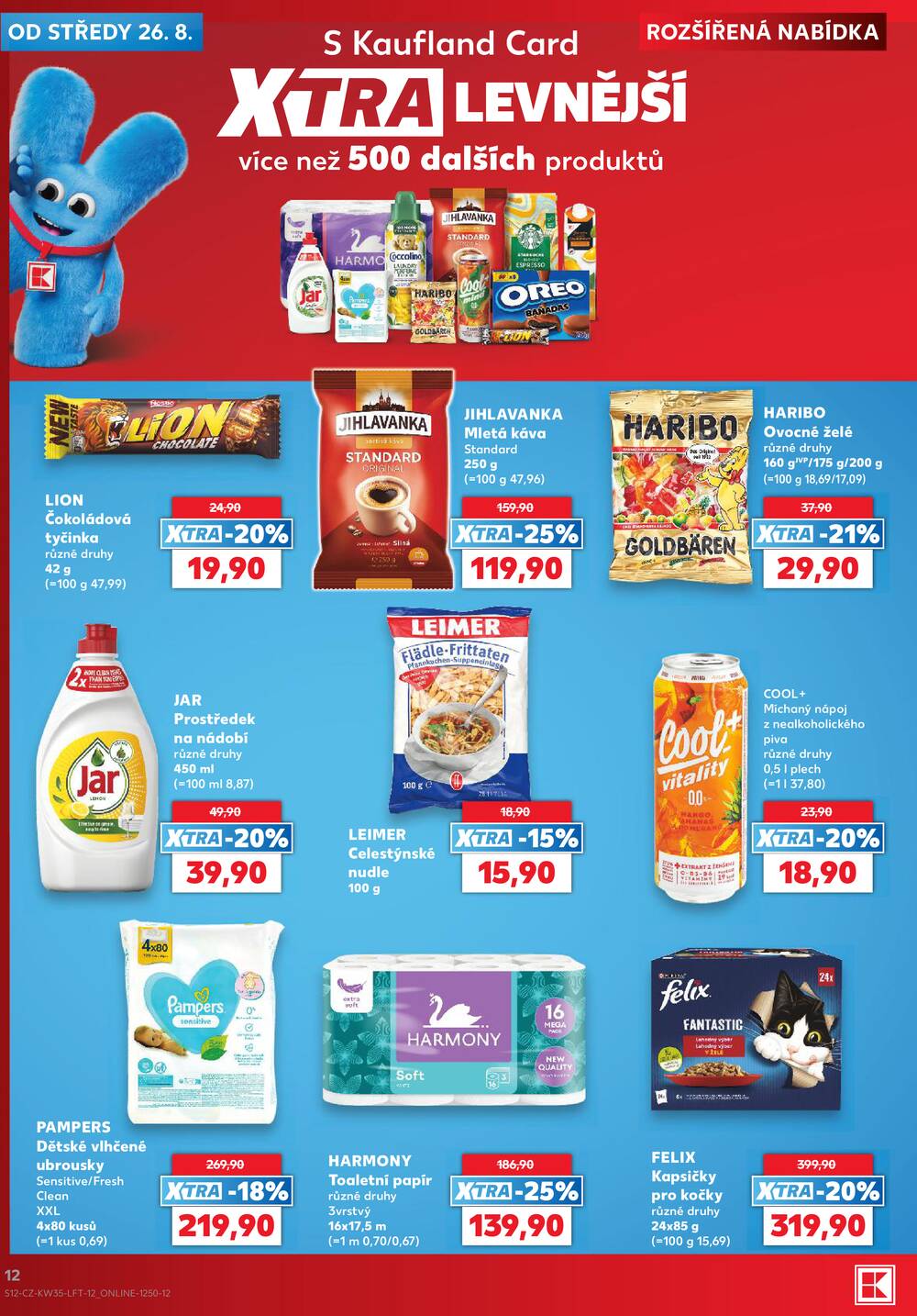 Kaufland 26.8. - 1.9. - Kaufland Moravská Třebová