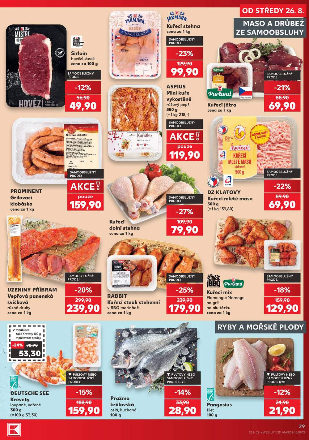 Kaufland 26.8. - 1.9. - Kaufland Moravská Třebová