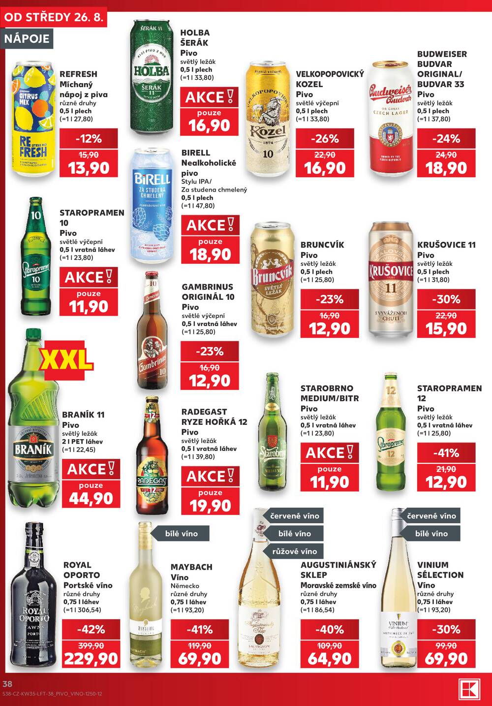 Kaufland 26.8. - 1.9. - Kaufland - Žďár nad Sázavou