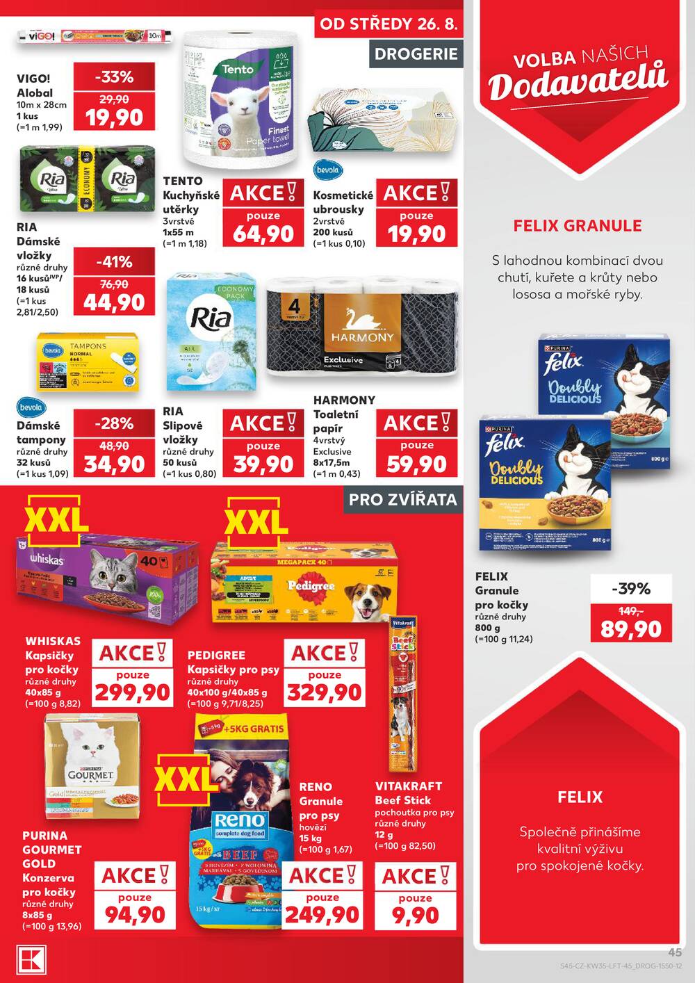 Kaufland 26.8. - 1.9. - Kaufland - Žďár nad Sázavou