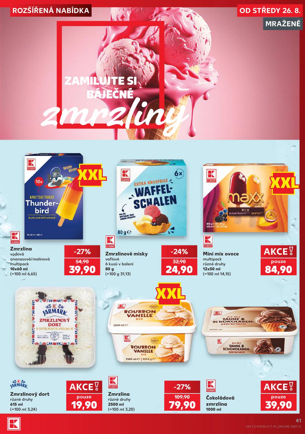 Leták Kaufland - Kaufland 26.8. - 1.9. - Kaufland - Český Těšín - strana 41 Leták Kaufland - Kaufland 26.8. - 1.9. - Kaufland - Český Těšín - strana 41