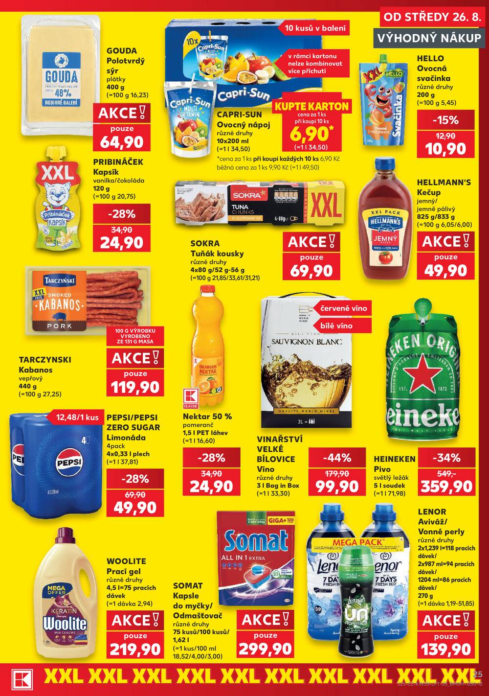 Kaufland 26.8. - 1.9. - Kaufland - Praha 8 (Malý Klín)