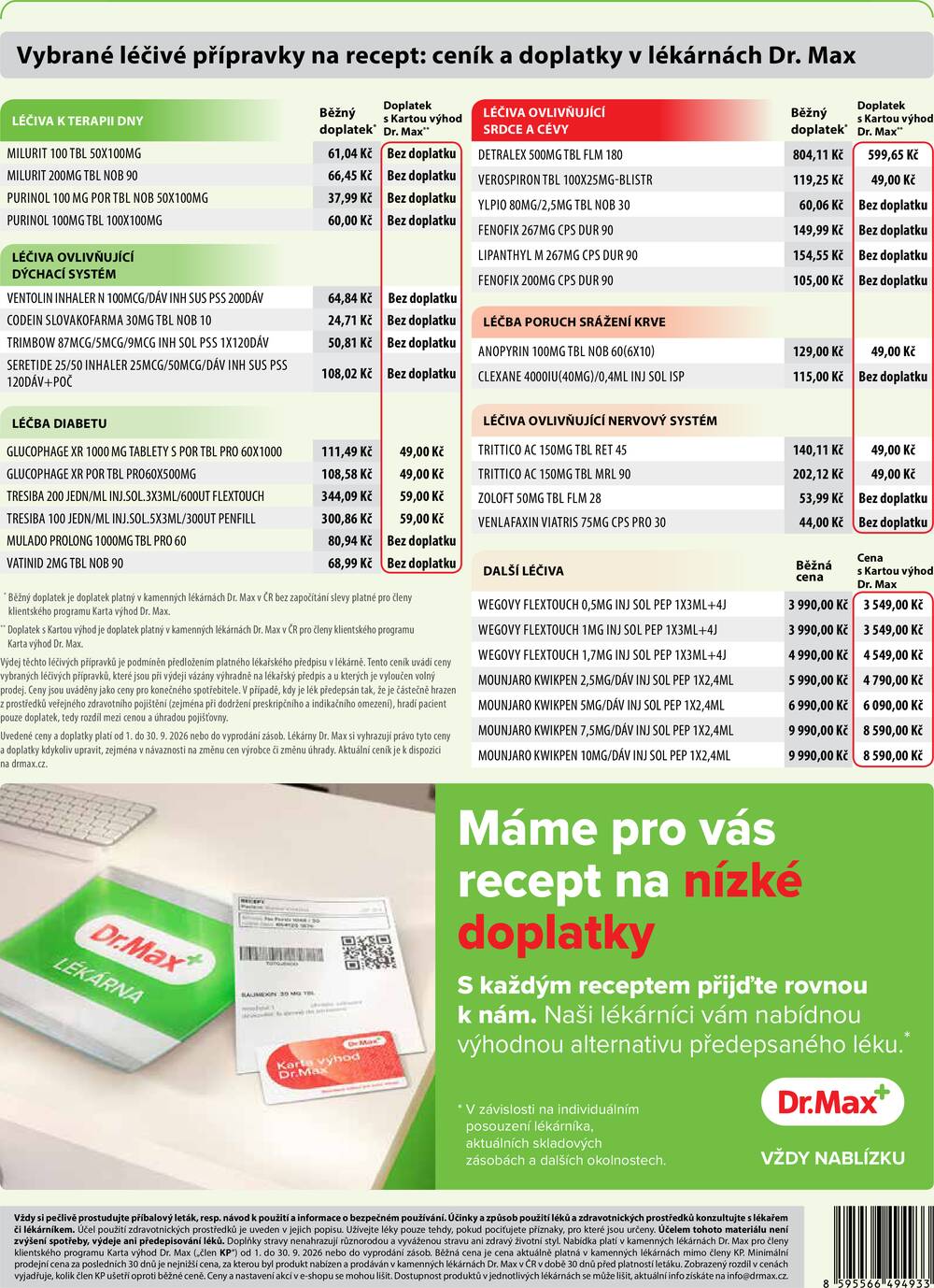Dr.Max od 1.9. do 30.9.2026