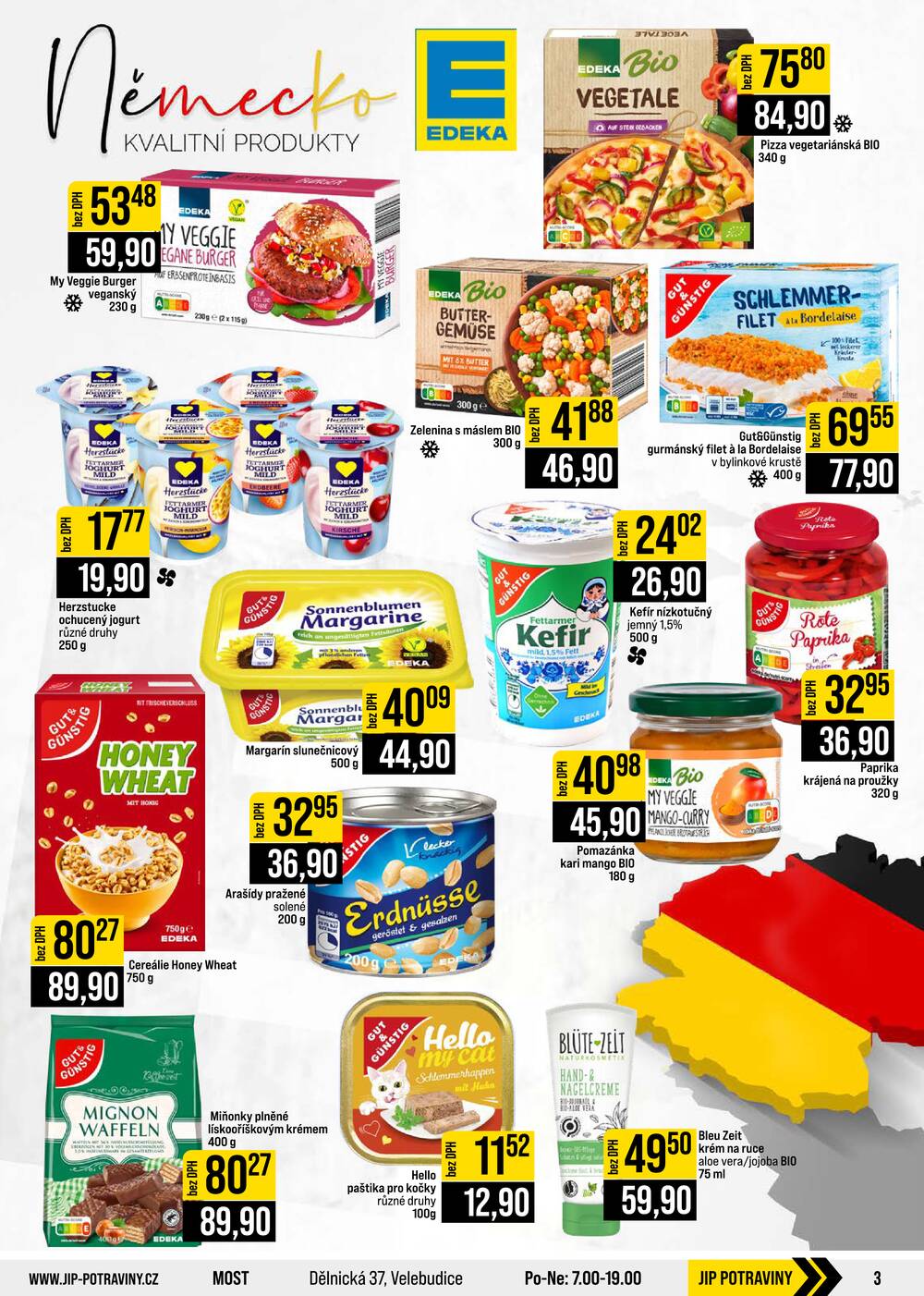 Leták JIP - JIP Cash & Carry Brno, Praha, Ostrava, Jilemnice, Pardubice, Ostrava, Karlovy Vary, Olomouc a Zlín od 26.8. do 1.9.2026 - strana 3 Leták JIP - JIP Cash & Carry Brno, Praha, Ostrava, Jilemnice, Pardubice, Ostrava, Karlovy Vary, Olomouc a Zlín od 26.8. do 1.9.2026 - strana 3