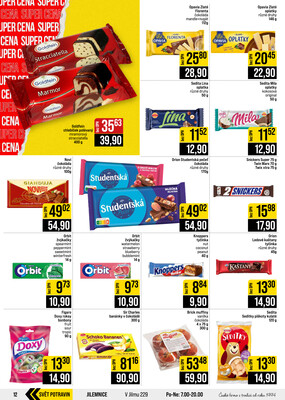 JIP Cash & Carry České Budějovice, Most, Náchod, Polička, Sušice a Svoboda nad Úpou od 26.8. do 1.9.2026