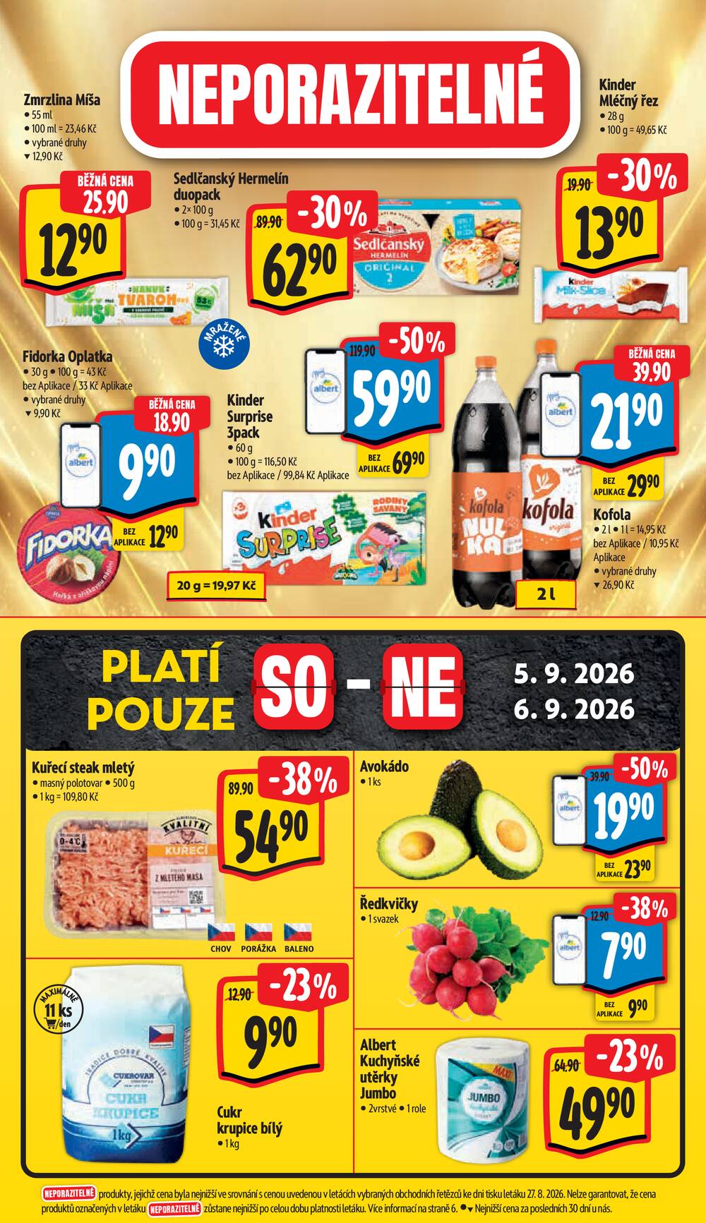 Leták Albert - Albert Supermarket od 2.9. do 8.9.2026 - strana 36 Leták Albert - Albert Supermarket od 2.9. do 8.9.2026 - strana 36