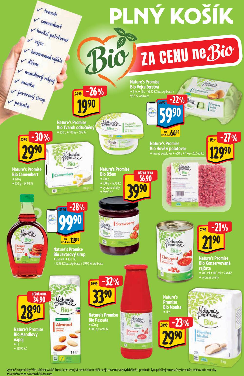 Albert  Hypermarket katalog Bio od 2.9. do 29.9.2026