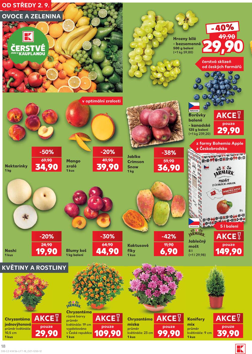 Leták Kaufland - Kaufland 2.9. - 8.9. - Kaufland - Louny - strana 18