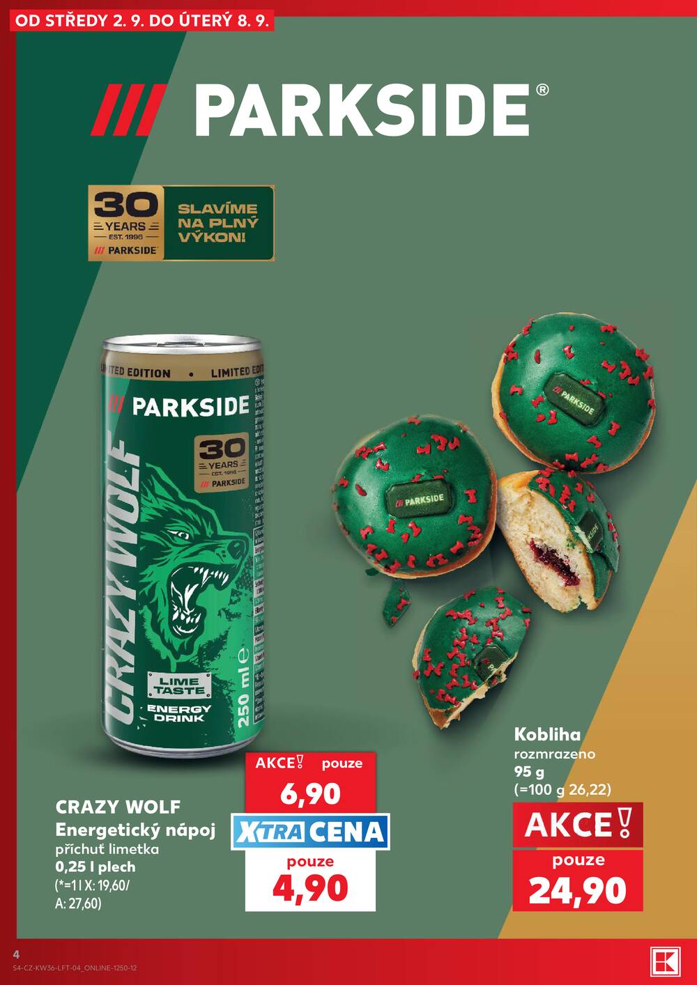 Kaufland 2.9. - 8.9. - Kaufland - Praha 3 (Jarov)
