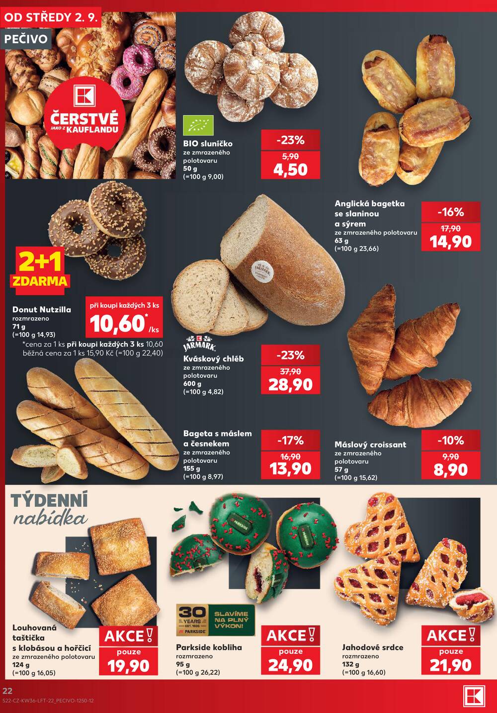 Kaufland 2.9. - 8.9. - Kaufland - Praha 3 (Jarov)
