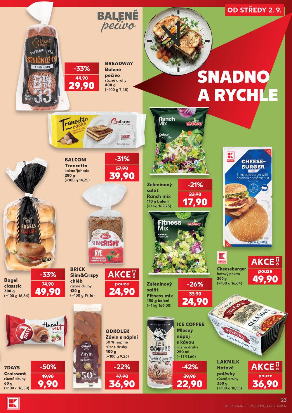 Kaufland 2.9. - 8.9. - Kaufland - Praha 3 (Jarov)