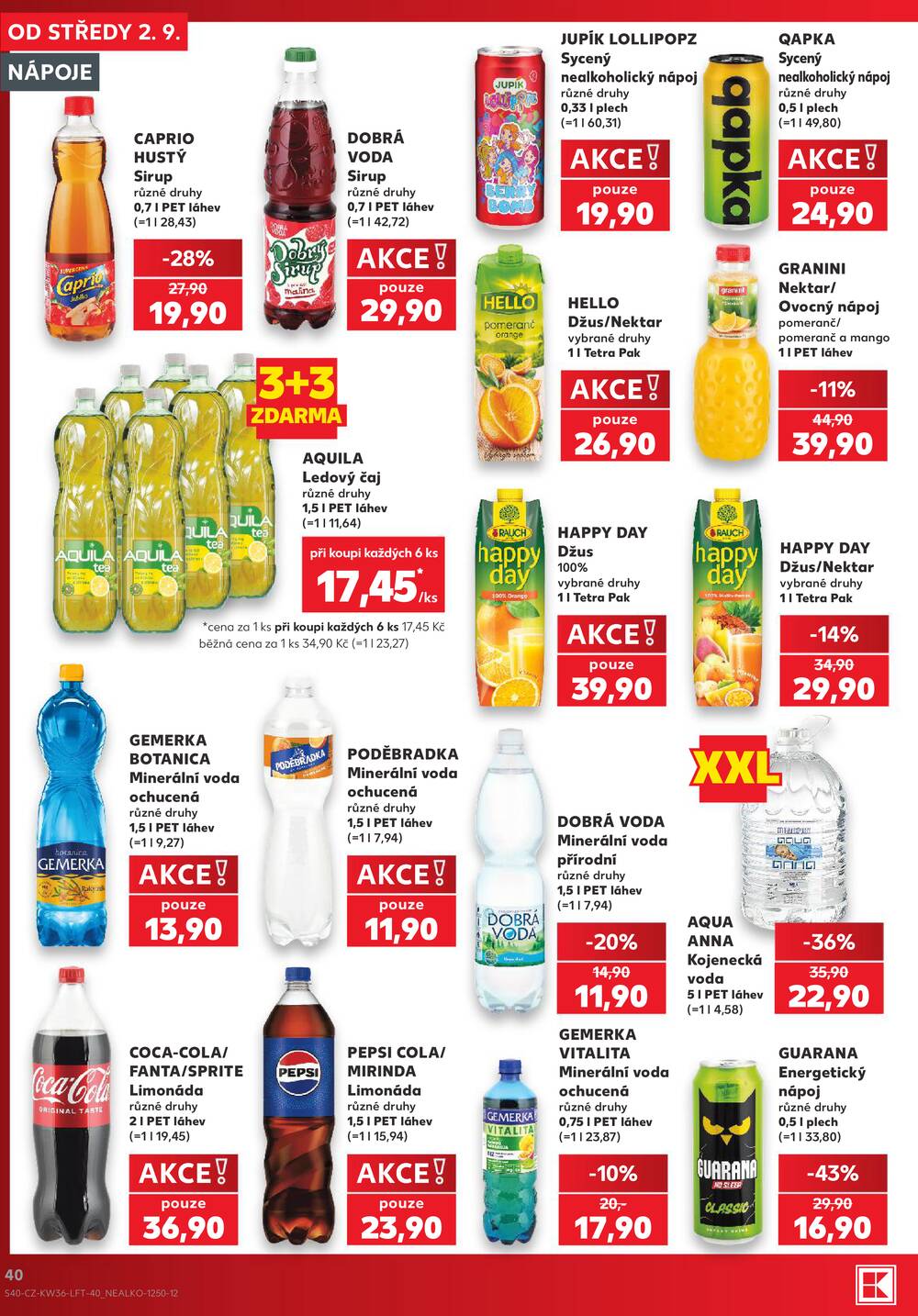 Kaufland 2.9. - 8.9. - Kaufland - Praha 3 (Jarov)