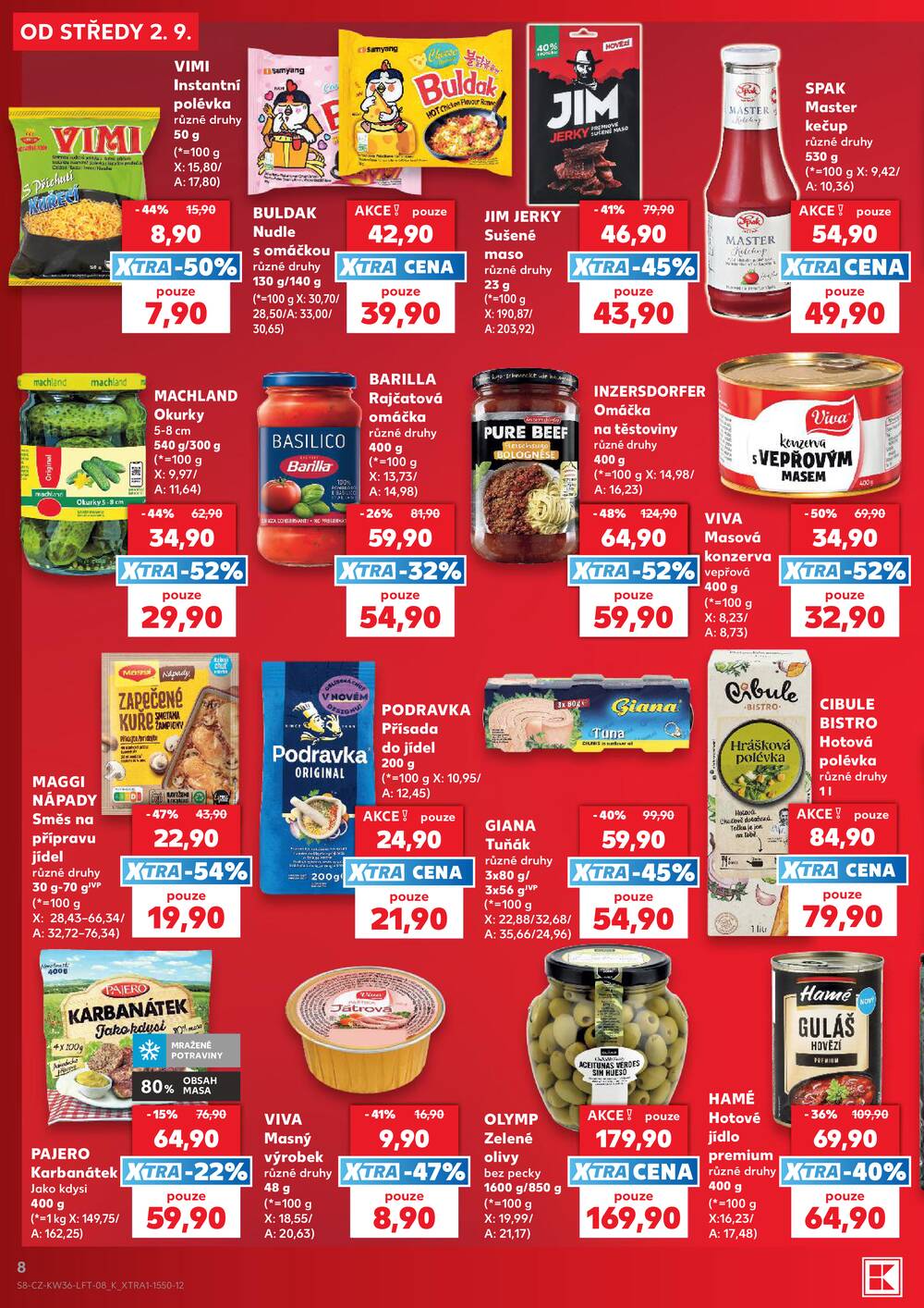 Kaufland 2.9. - 8.9. - Kaufland - Strakonice