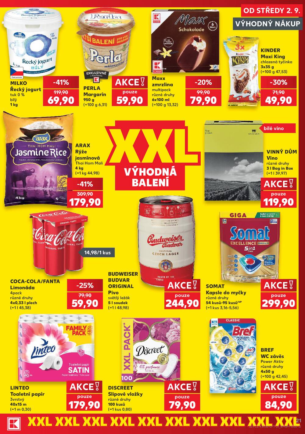 Kaufland 2.9. - 8.9. - Kaufland - Strakonice