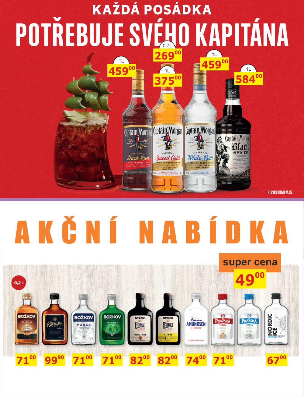 BENE Nápoje od 1.9. do 30.9.2026