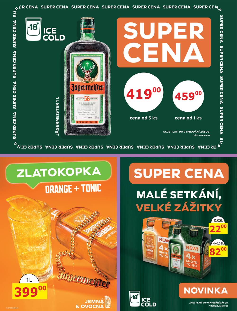 BENE Nápoje od 1.9. do 30.9.2026