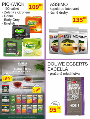 BENE Nápoje od 1.9. do 30.9.2026