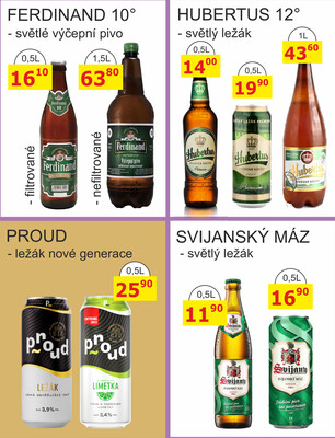 BENE Nápoje od 1.9. do 30.9.2026