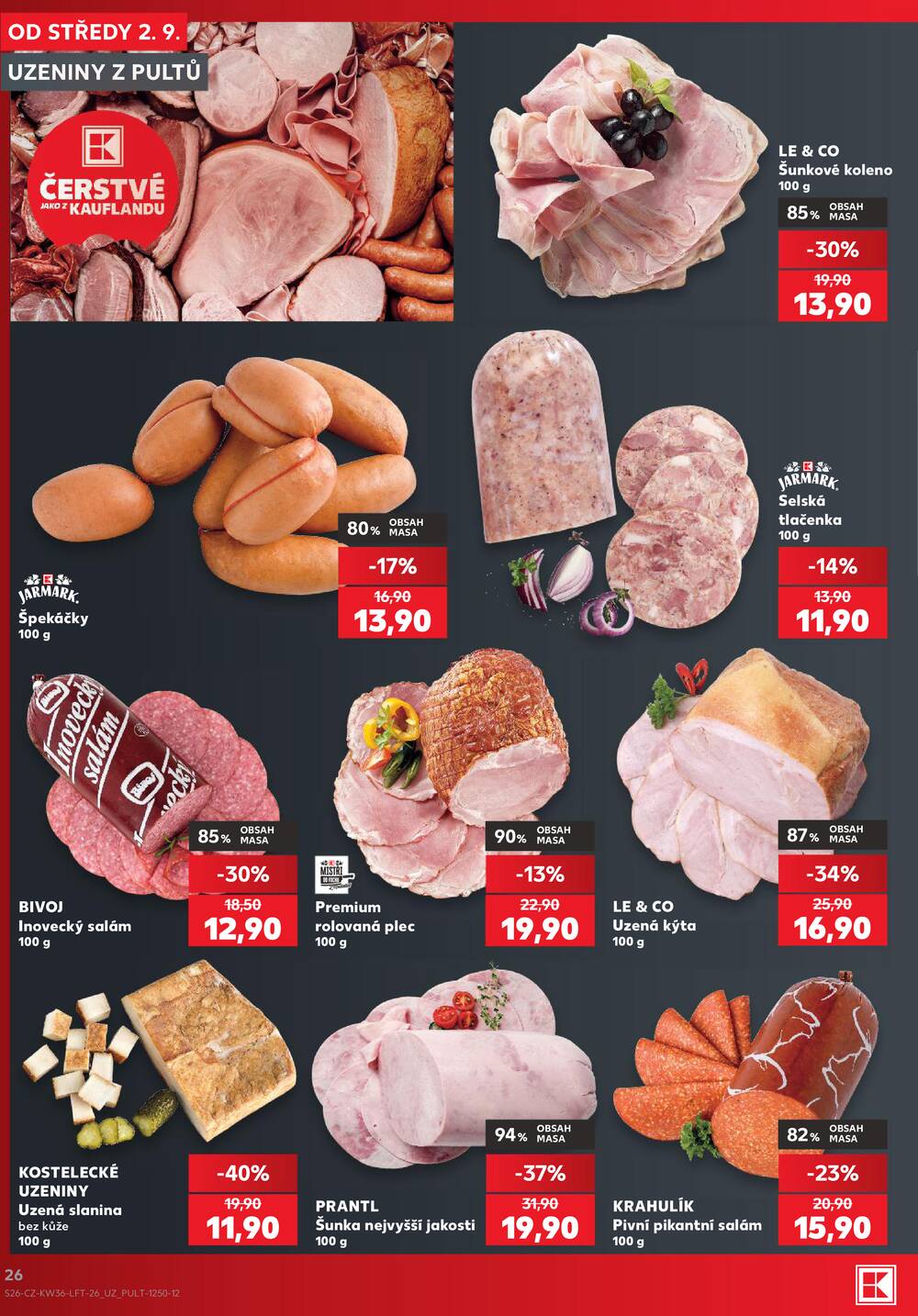Kaufland 2.9. - 8.9. - Kaufland - Zlín ( OC Čepkov)