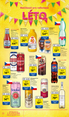 Tesco hypermarkety od 2.9. do 8.9.2026