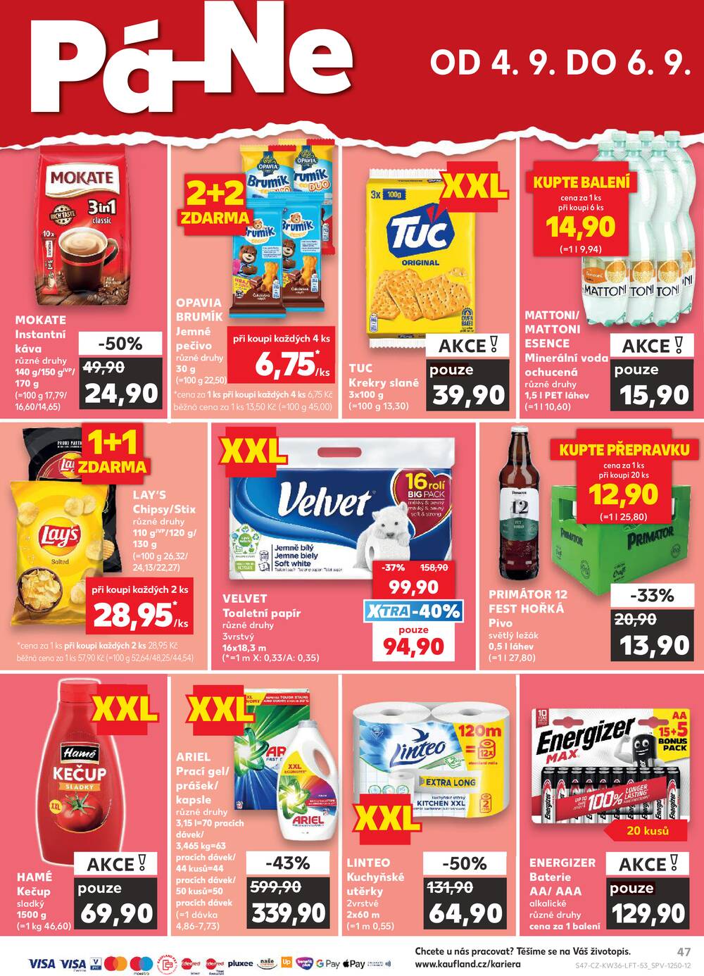 Kaufland 2.9. - 8.9. - Kaufland - Prostějov (Olomoucká)