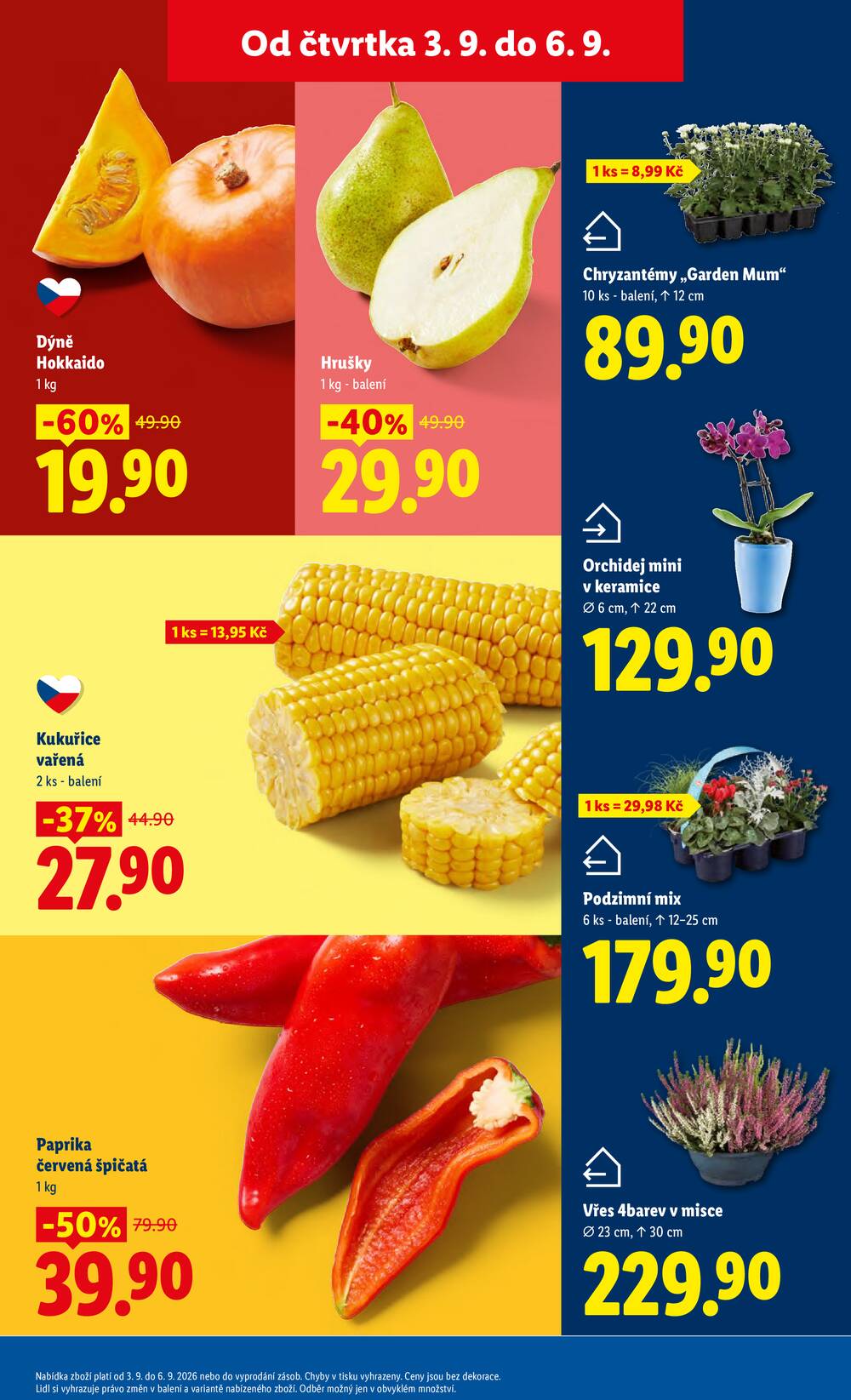 Lidl Čtvrtek od 3.9. do 6.9.2026