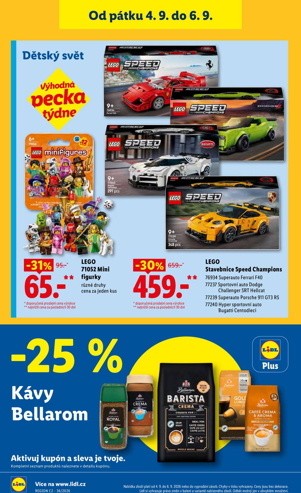 Lidl Čtvrtek od 3.9. do 6.9.2026