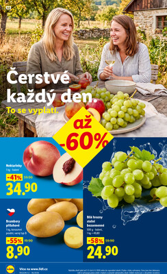 Lidl Čtvrtek od 3.9. do 6.9.2026
