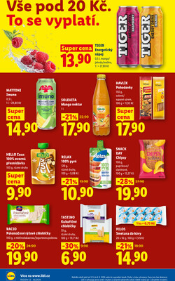 Lidl Čtvrtek od 3.9. do 6.9.2026
