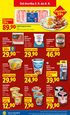Lidl Čtvrtek od 3.9. do 6.9.2026