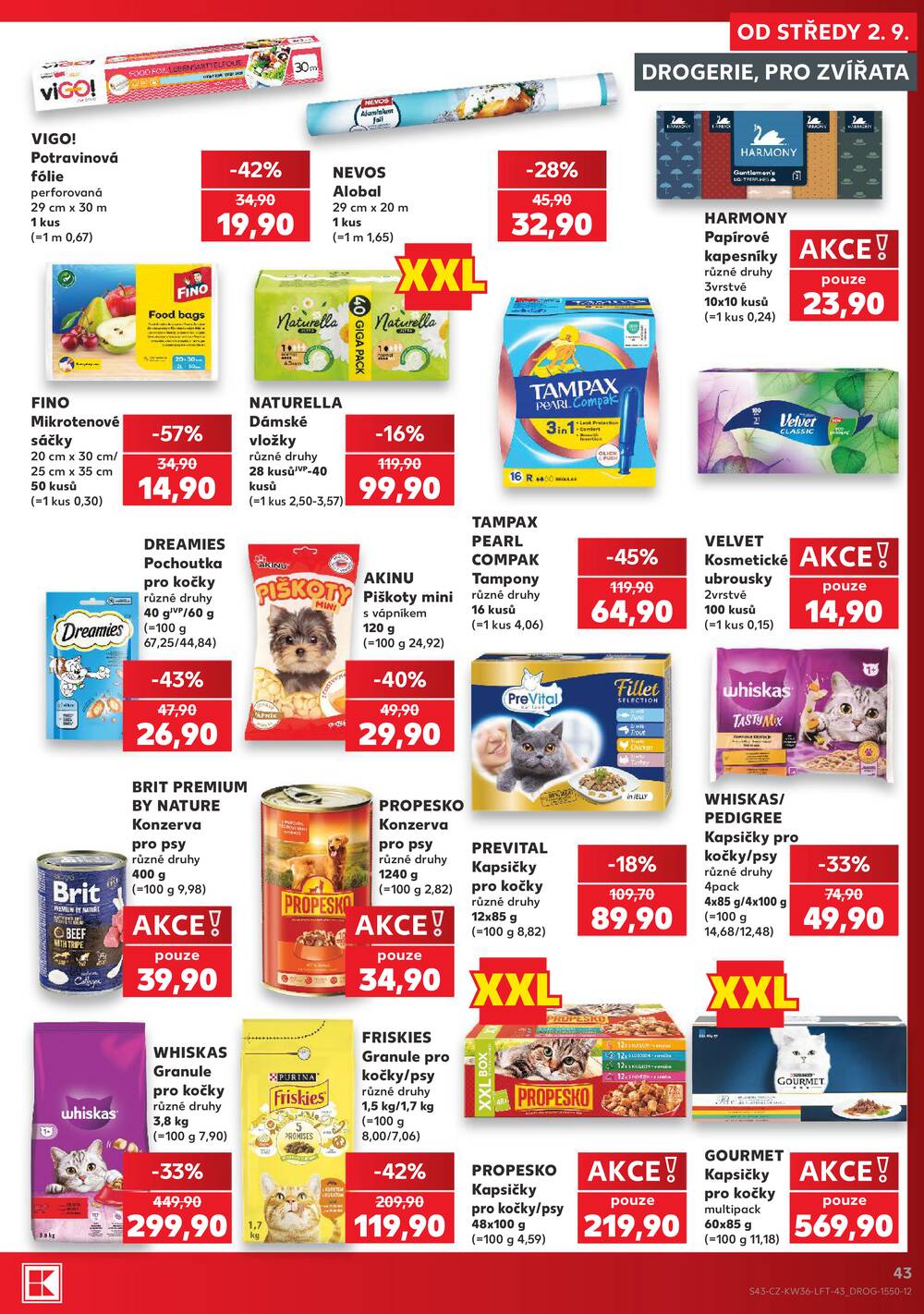 Kaufland 2.9. - 8.9. - Kaufland - Kroměříž